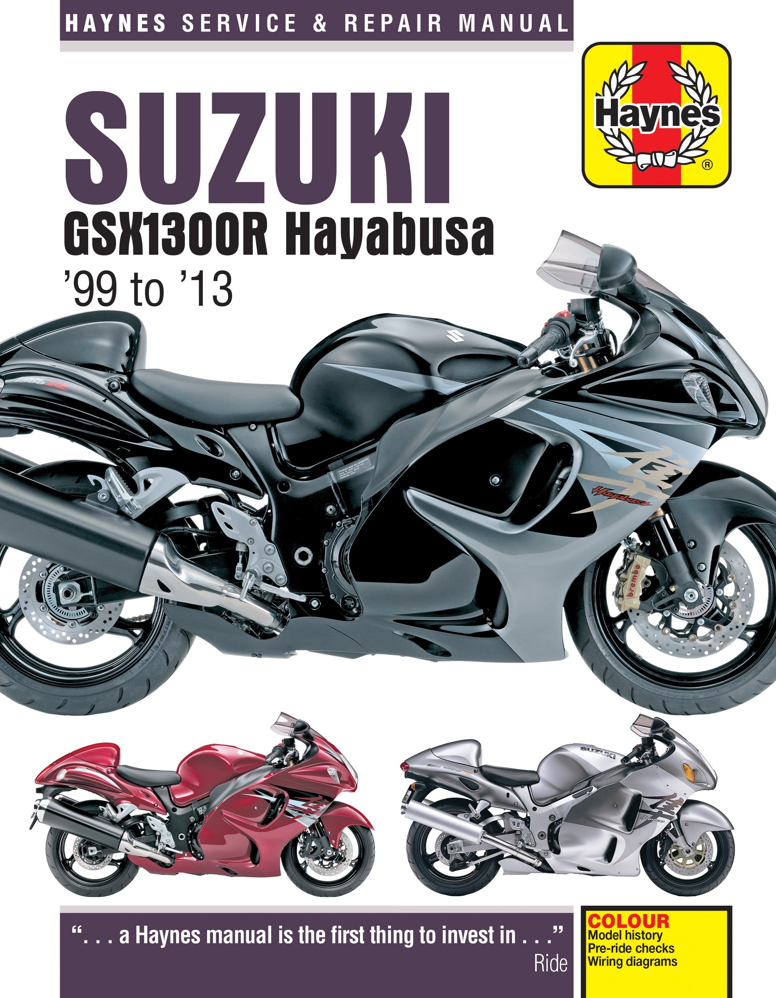 Suzuki GSX1300R Hayabusa 1999-2013