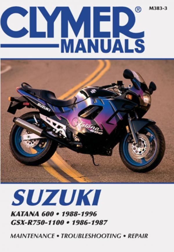 Suzuki Katana 600 1988-96, GSX-R 750-1100 1986-1987