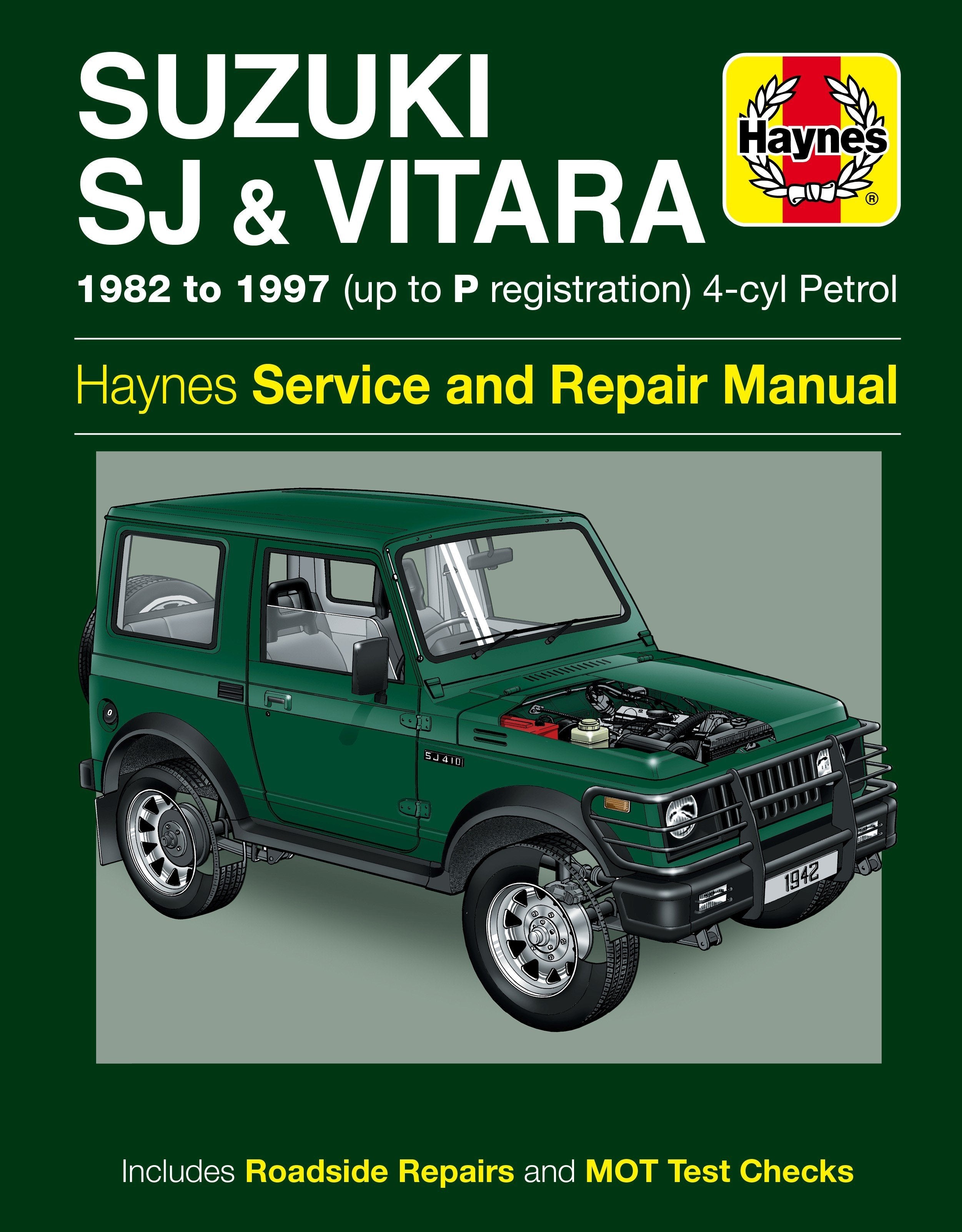 Suzuki SJ Series, Samurai &amp; Vitara (4-cyl) Petrol (82 - 97) Haynes Repair Manual - Digital Edition