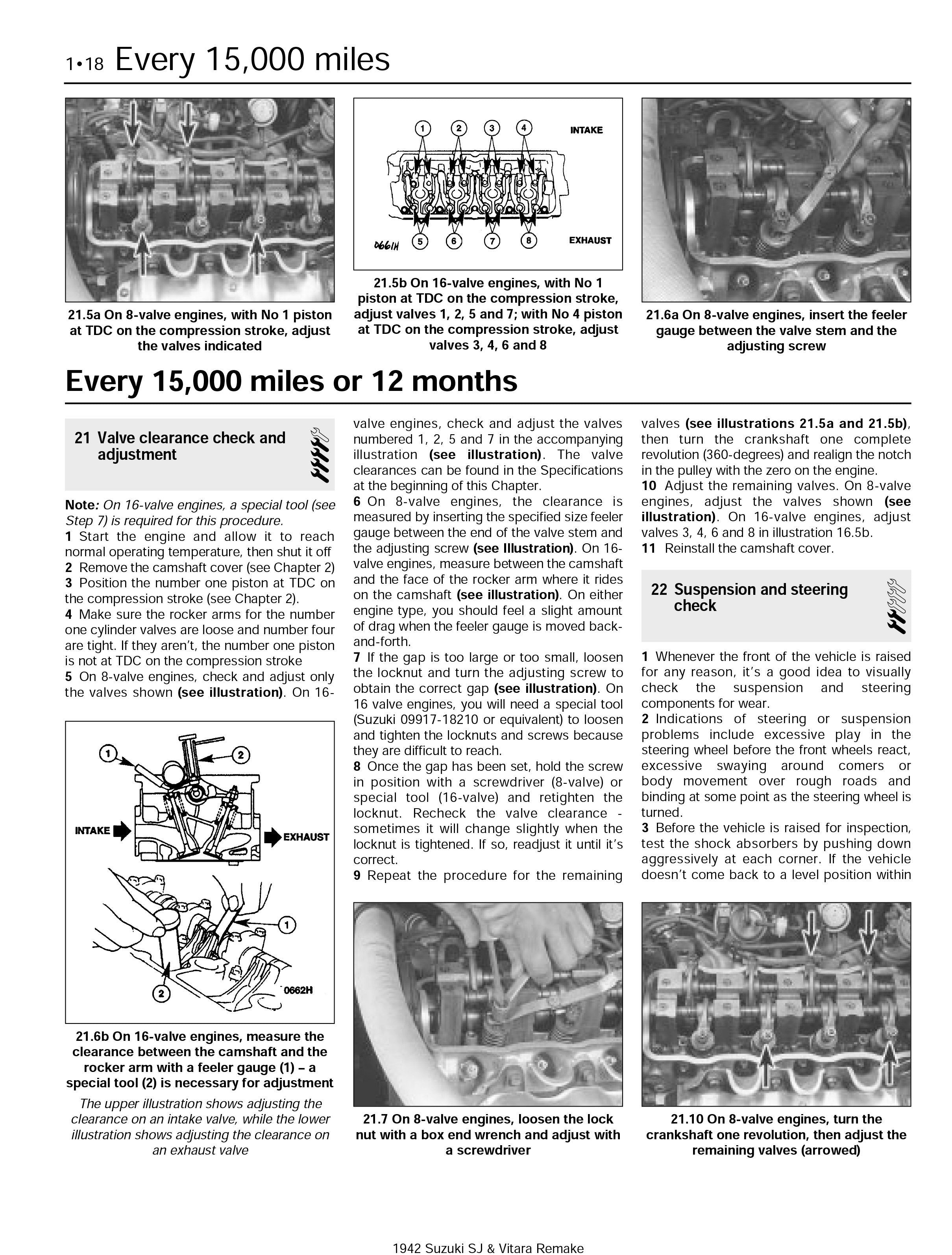 Suzuki SJ Series, Samurai & Vitara (4-cyl) Petrol (82 - 97) Haynes Repair Manual - Digital Edition