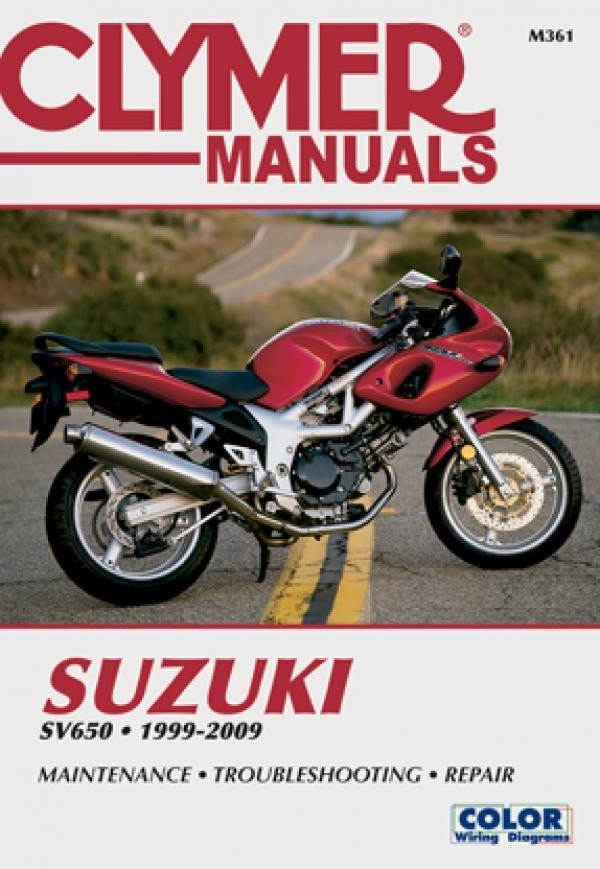 Suzuki SV650 Series Motorcycle (1999-2009) Service Repair Manual Online Manual