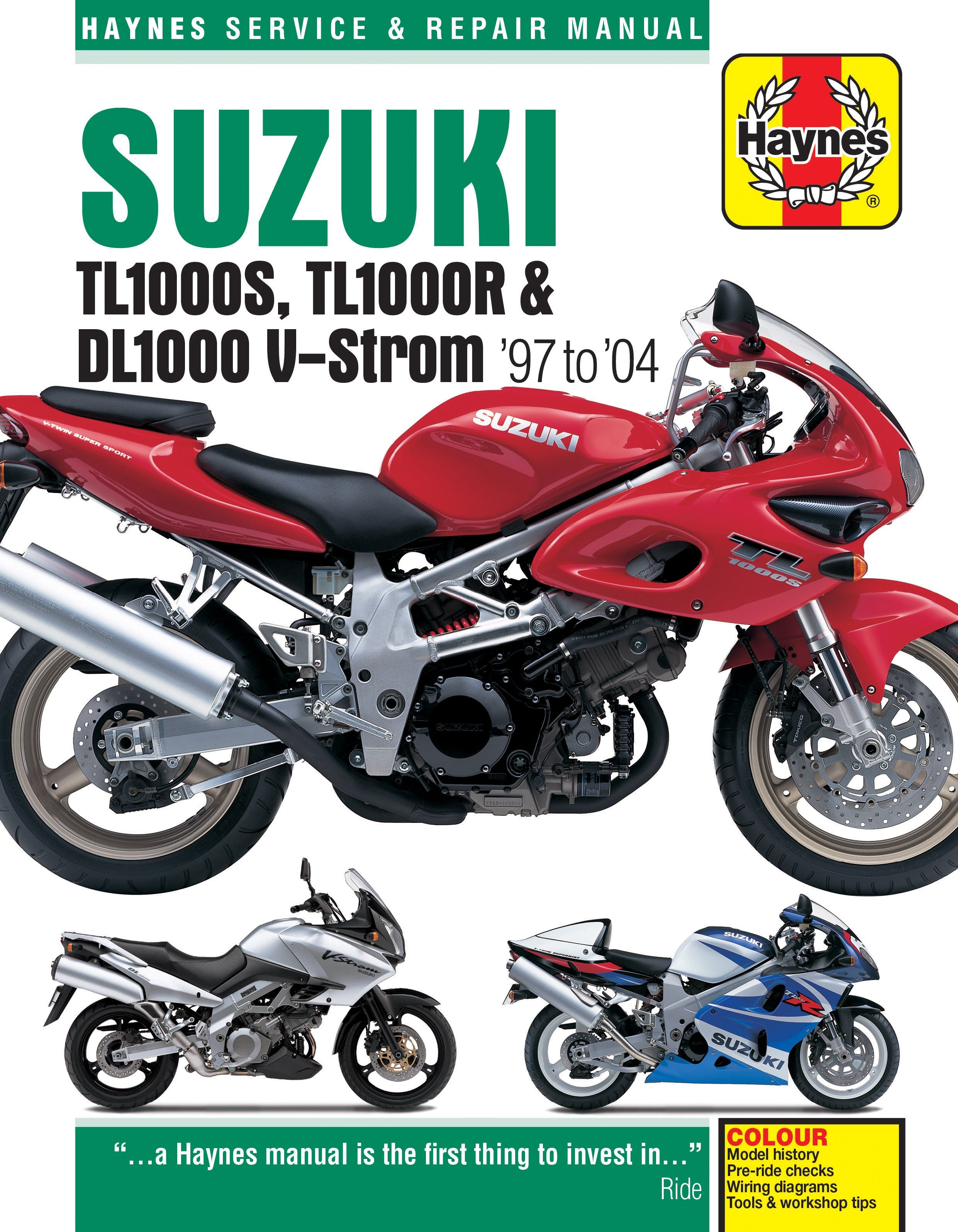 Suzuki TL1000S/R &amp; DL1000 1997-2004