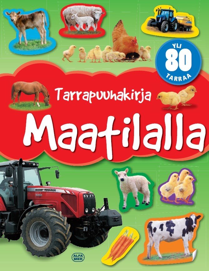 Sticker book: On the farm