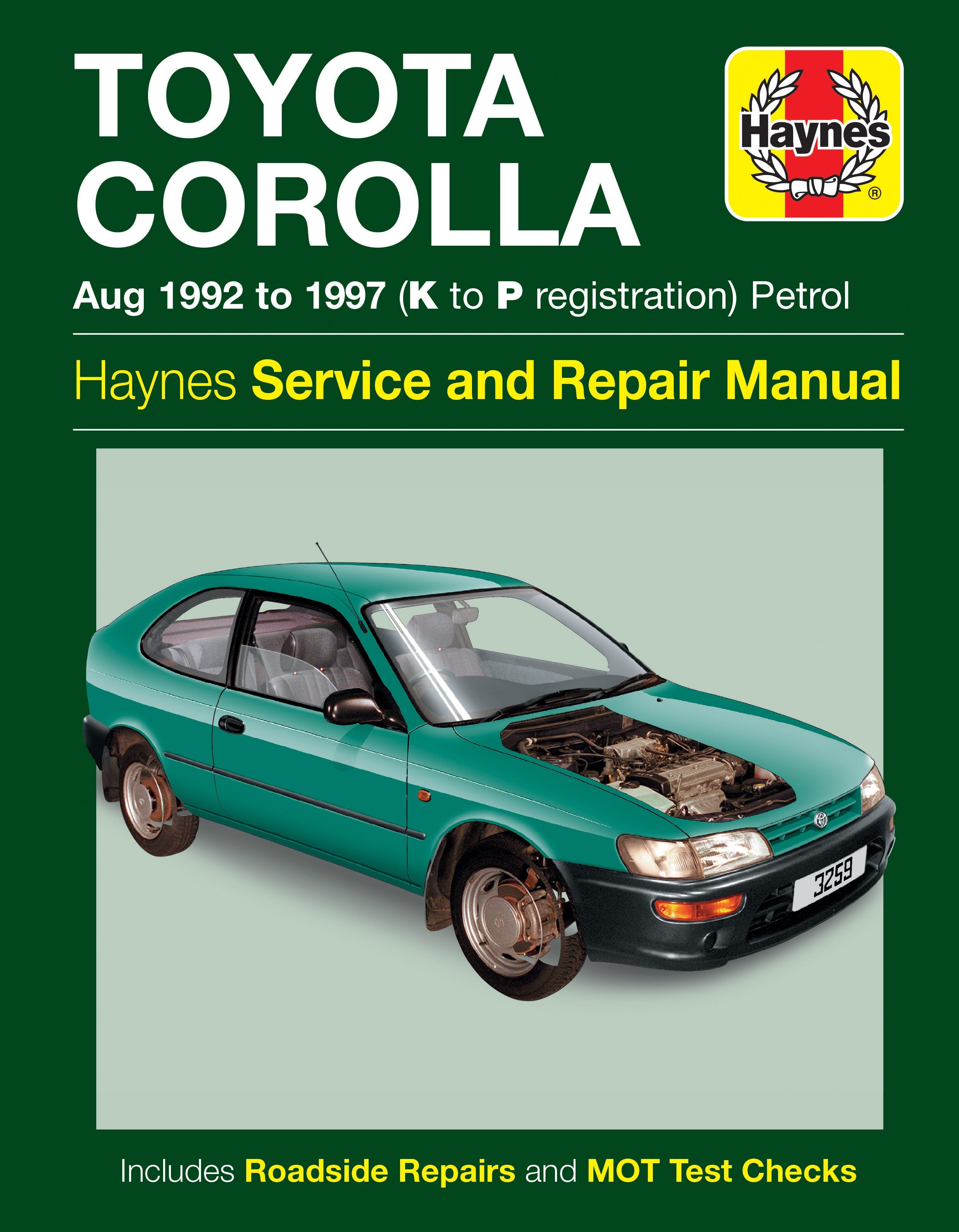 Toyota Corolla Aug 1992 - 1997