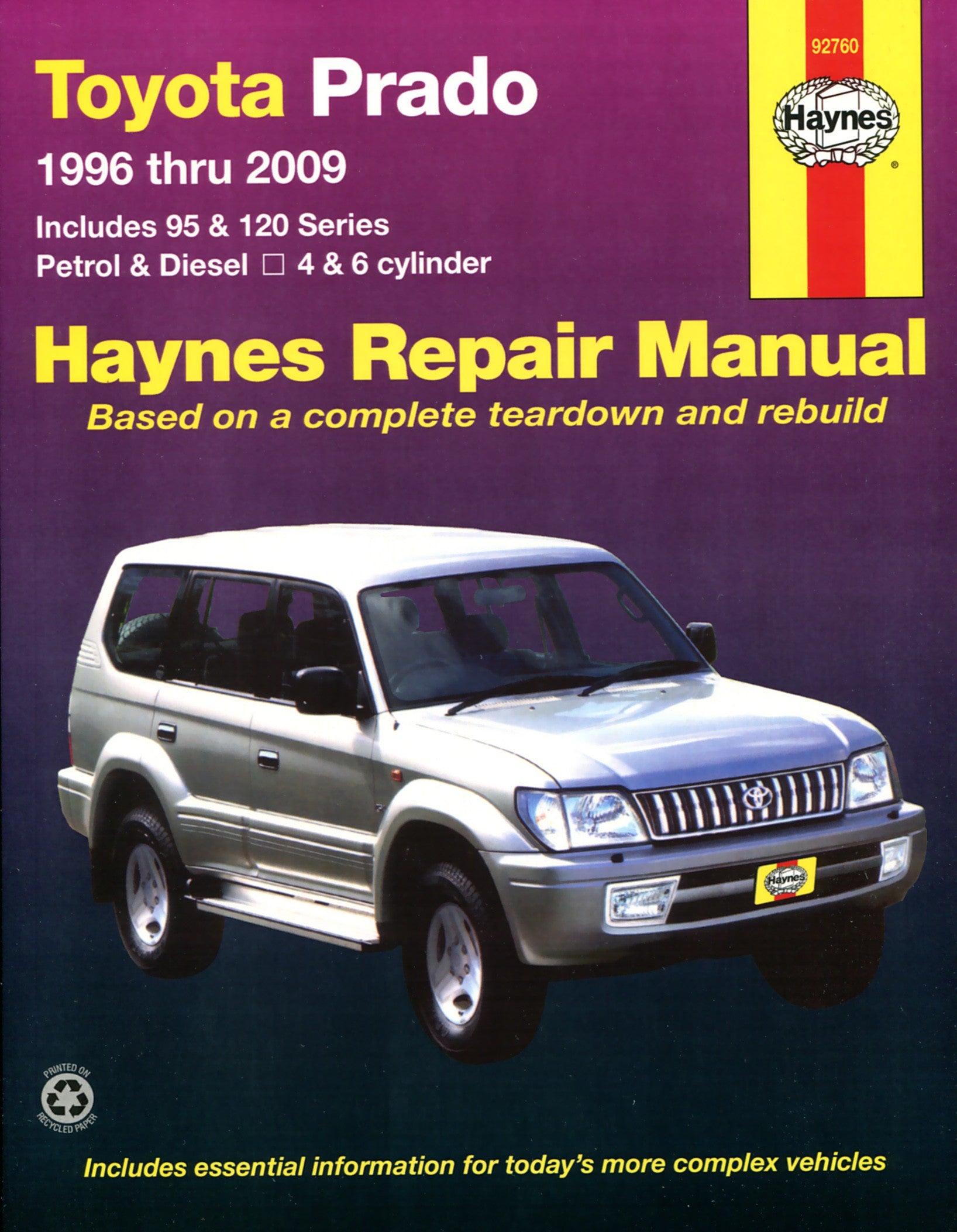 Toyota Prado/Land Cruiser 1996 - 2009