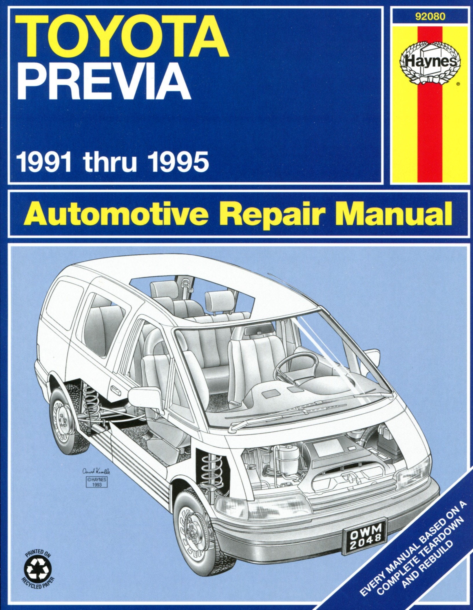 Toyota Previa 1991 - 1995