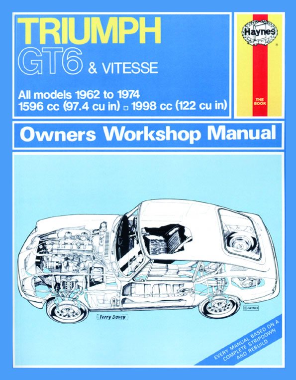 Triumph GT6 & Vitesse 1962 - 1974 Classic Reprint