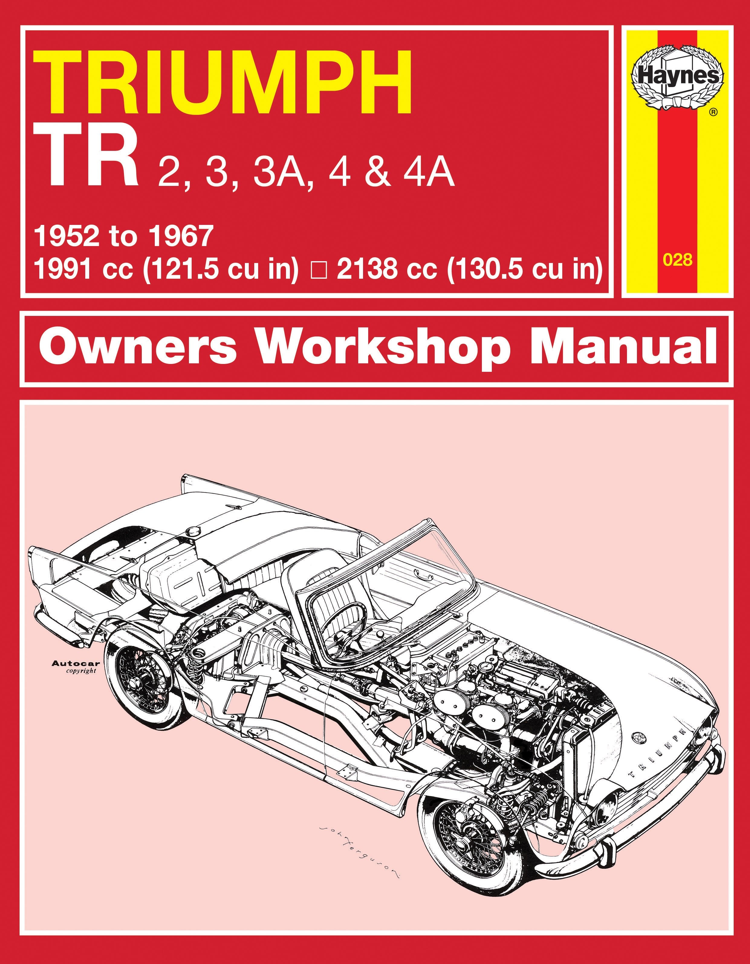 Triumph TR2/3/4/ 1952 - 1967 Classic Reprint