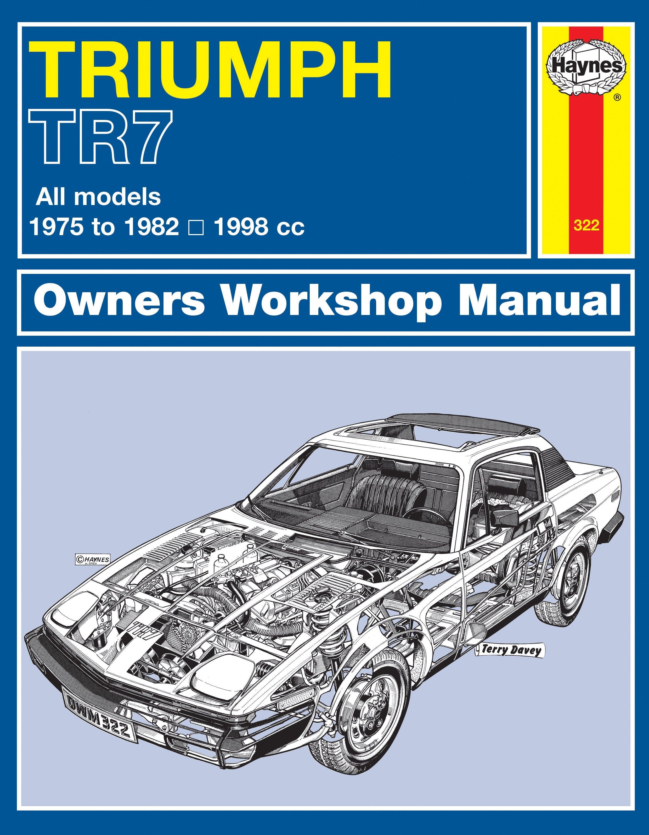 Triumph TR7 1975 - 1982 Classic Reprint