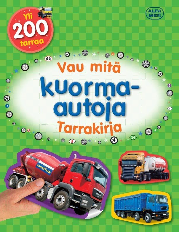 Wow what trucks Sticker book