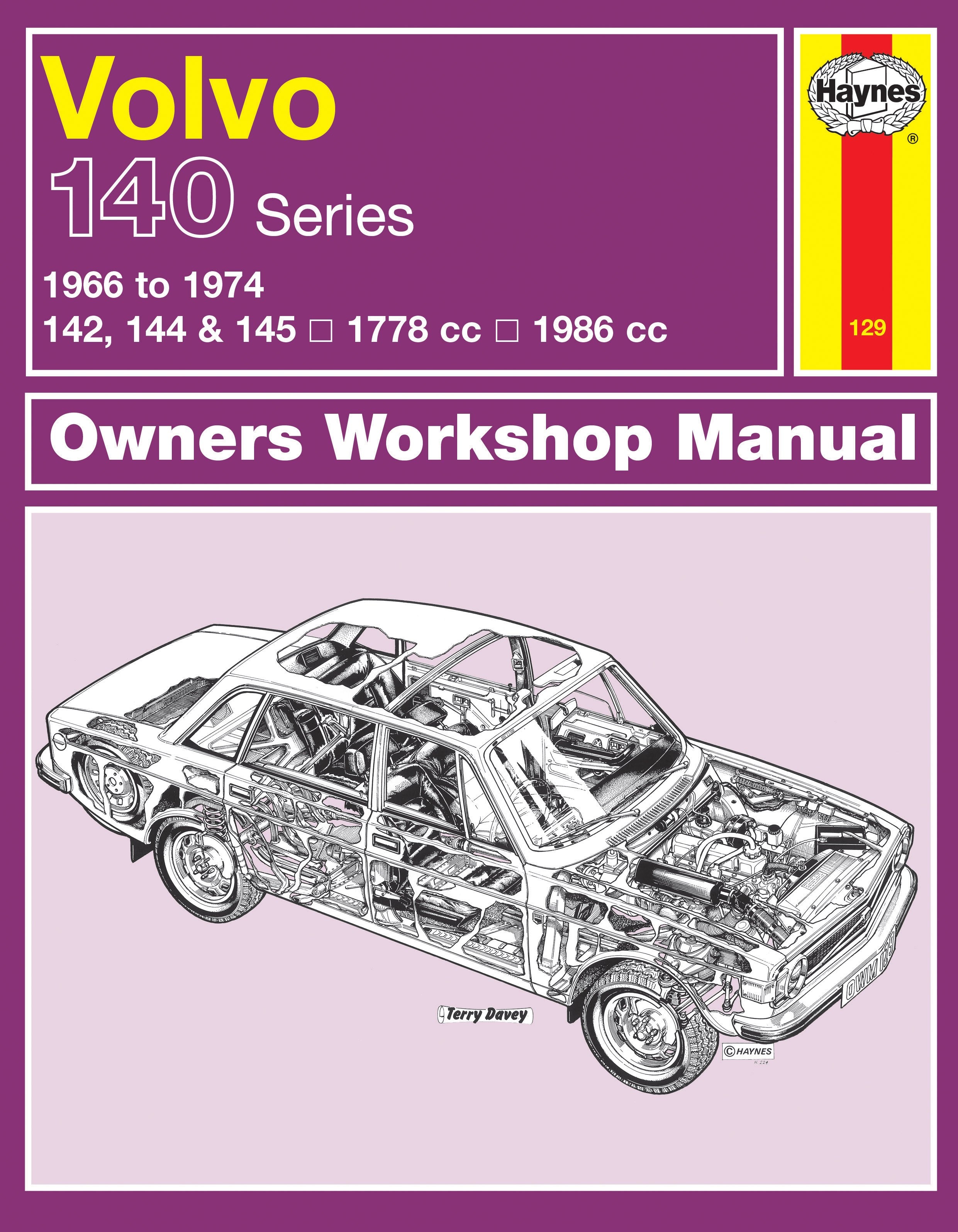 Volvo 142/144/145 1966 - 1974 Classic Reprint