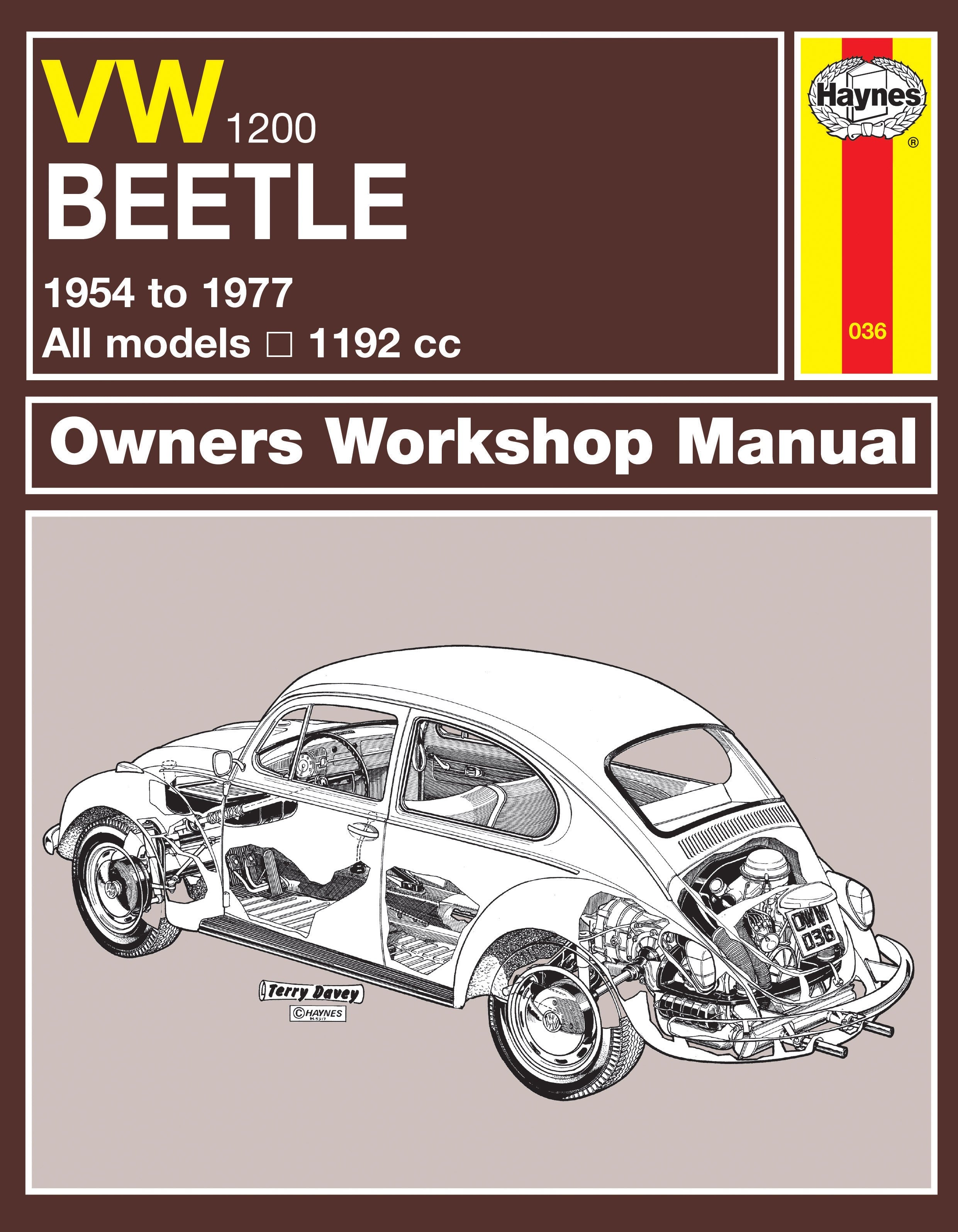 VW Beetle 1200 1954 - 1977