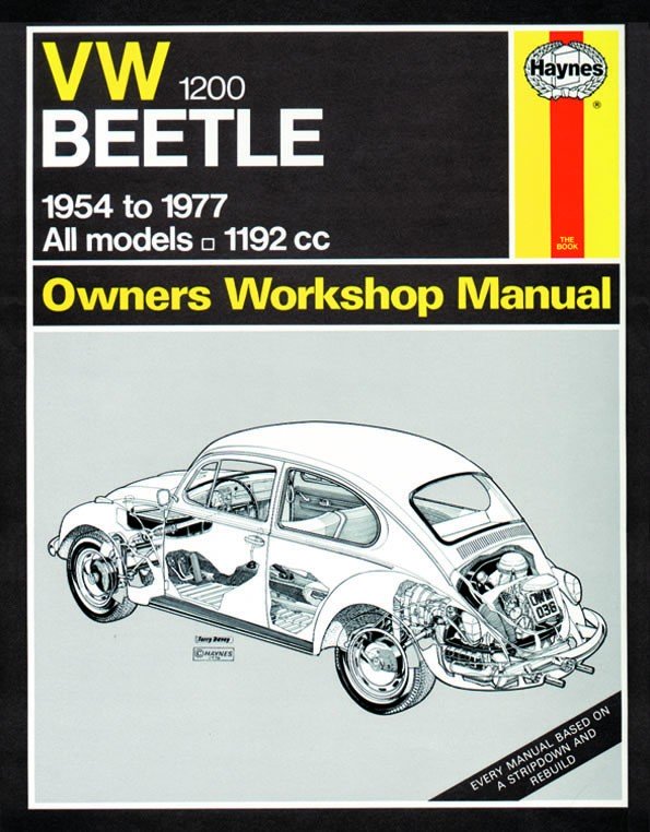 VW Beetle 1200 (54 - 77) Haynes Repair Manual - Digital Edition