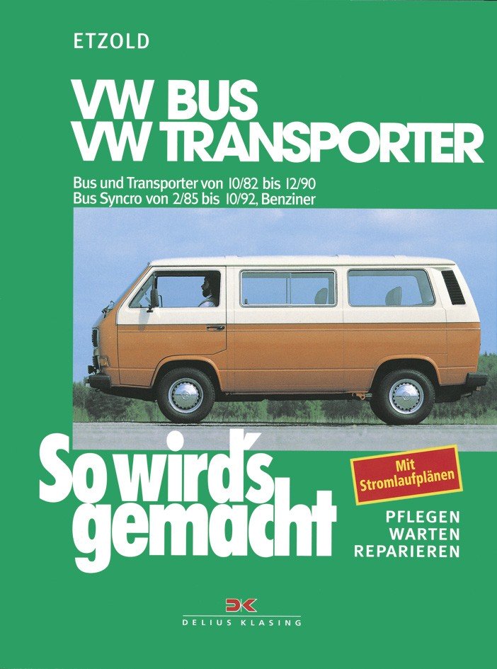 VW Bus/Transporter 10/82 - 12/90, Bus Syncro 2/85 - 10/92