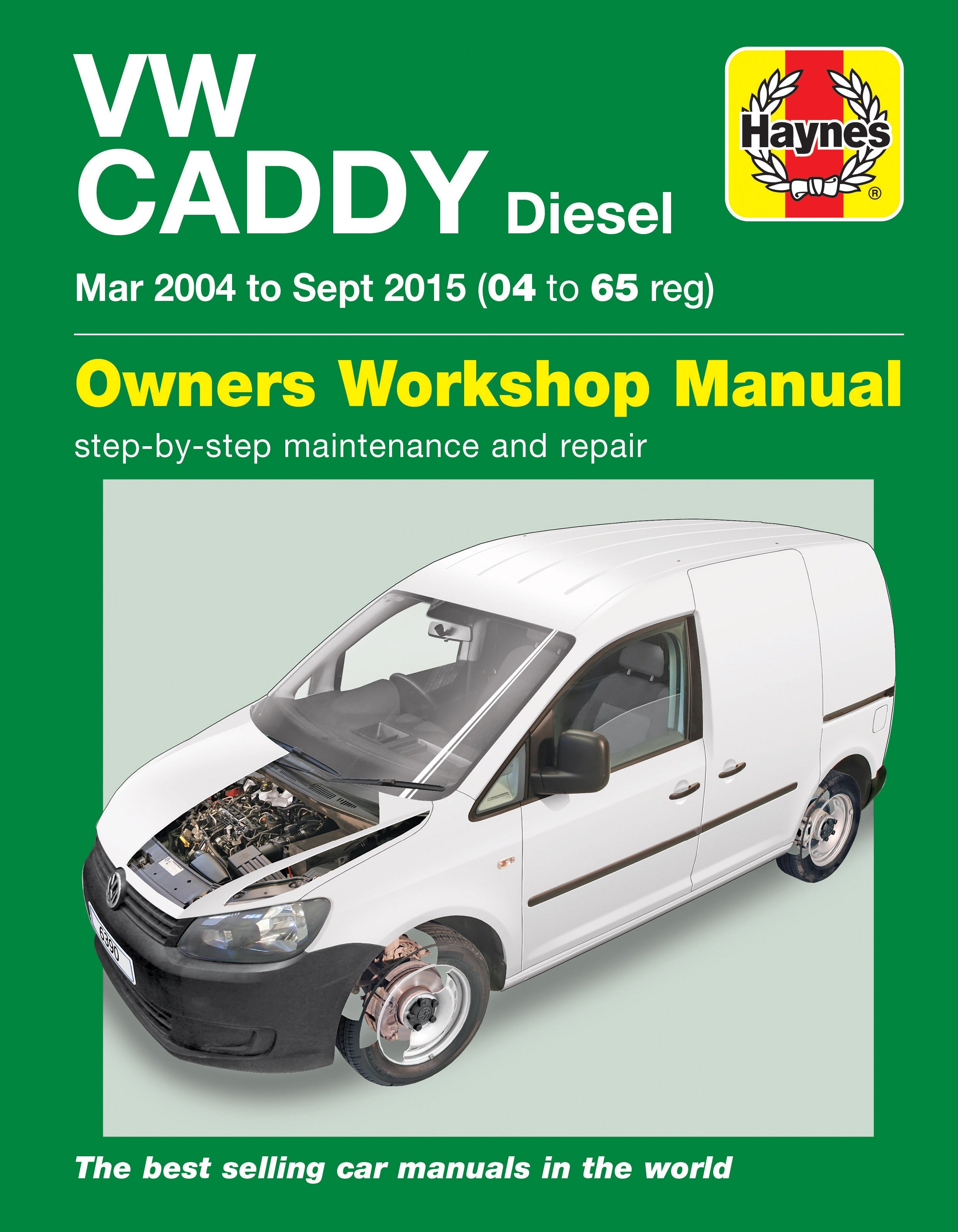 VW Caddy Diesel Mar 2004 - Sept 2015 Repair Manual