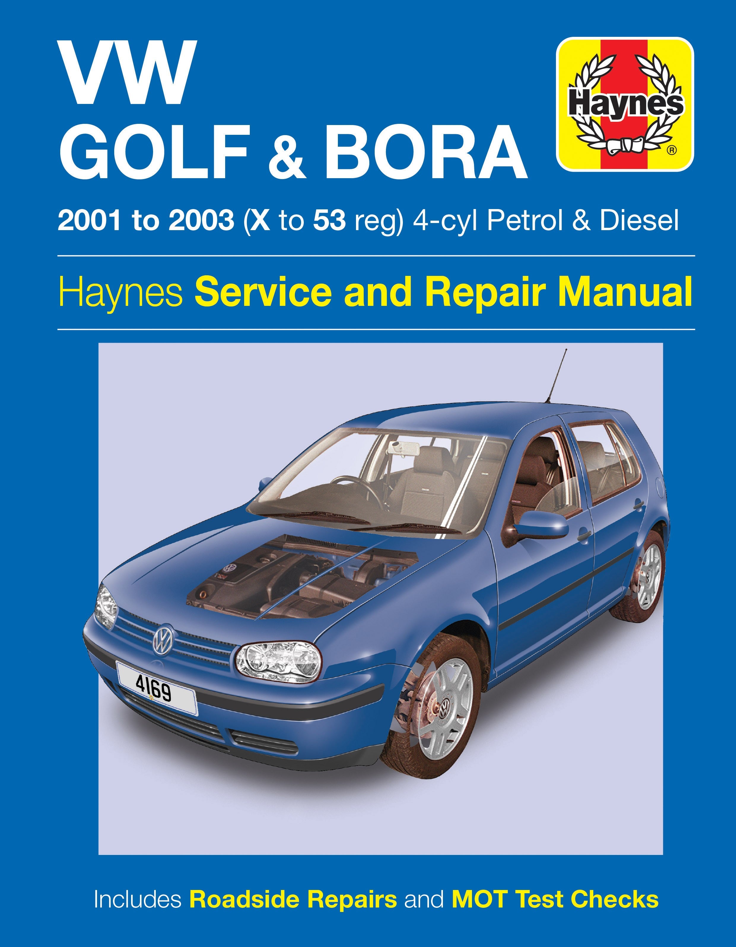 VW Golf/Bora 2001 - 2003