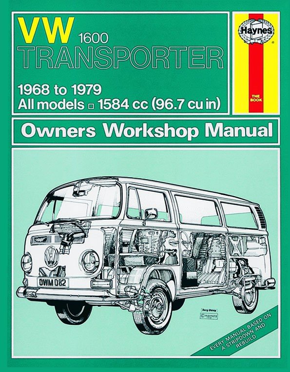 VW Transporter 1600 (68 - 79) Haynes Repair Manual - Digital Edition