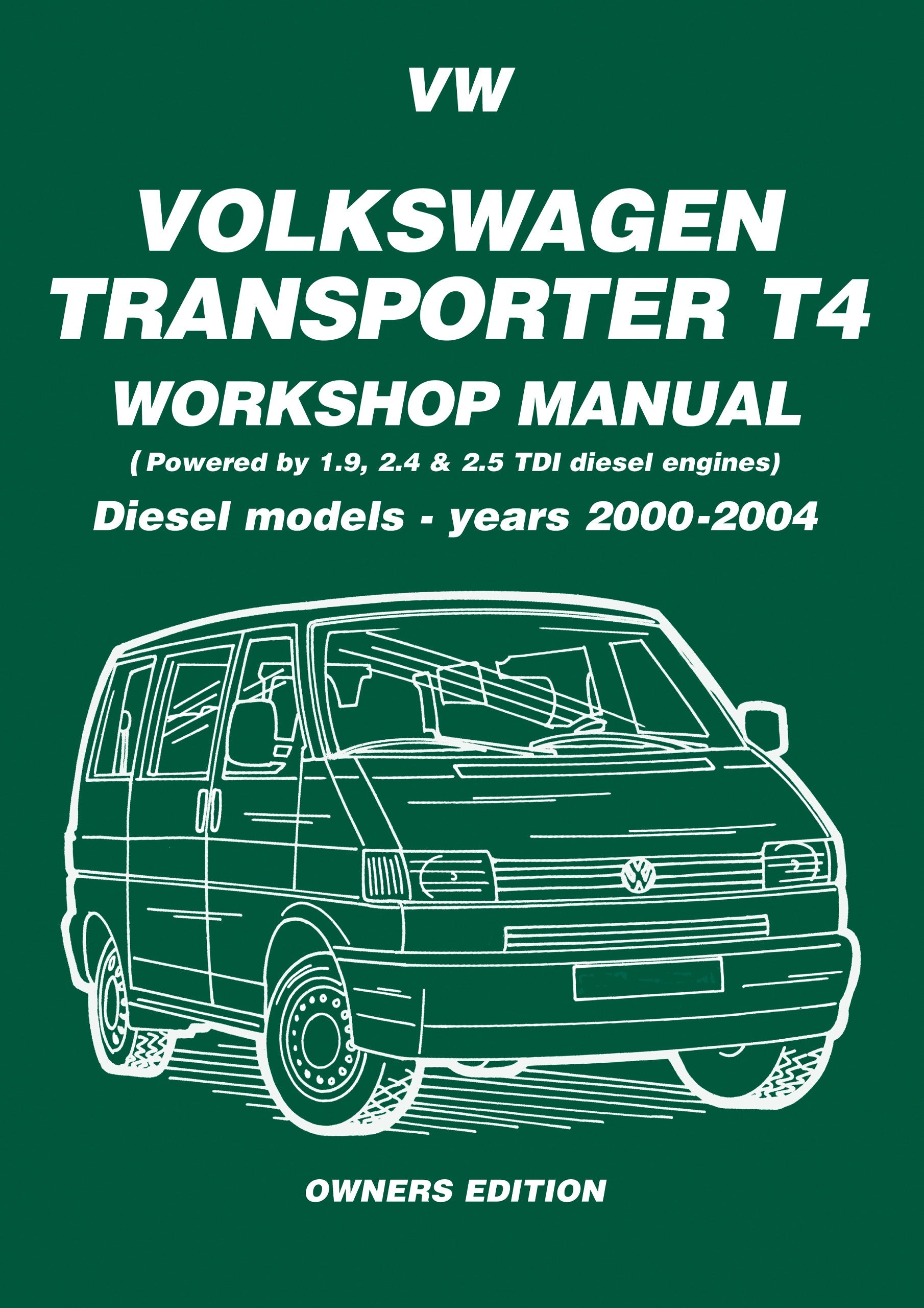 VW Transporter T4 Diesel 2000 - 2004