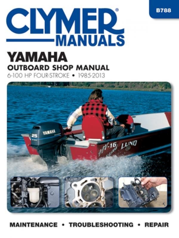 Yamaha 9.9-100 HP Four-Stroke Outboards 1985-2013