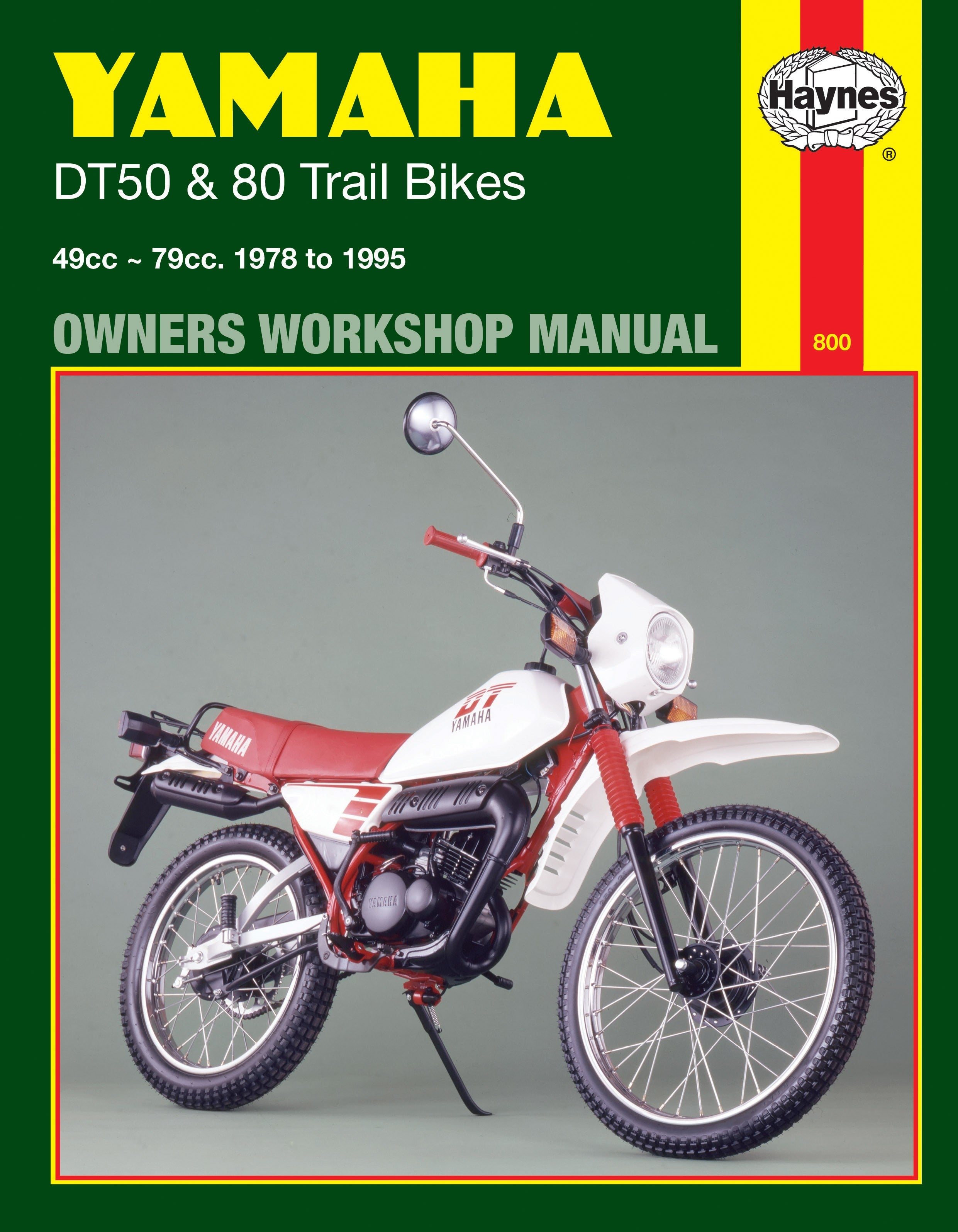 Yamaha DT50 &amp; 80 Trail Bikes 1978-1995