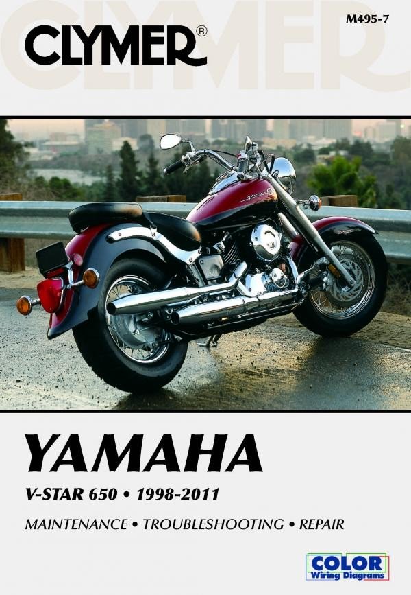 Yamaha V-Star 650 Manual Motorcycle (1998-2011) Service Repair Manual Online Manual