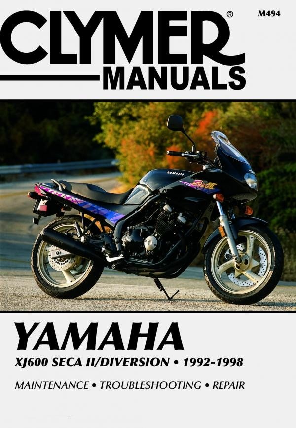 Yamaha XJ600 Seca II/Diversion Motorcycle (1992-1998) Service Repair Manual Online Manual