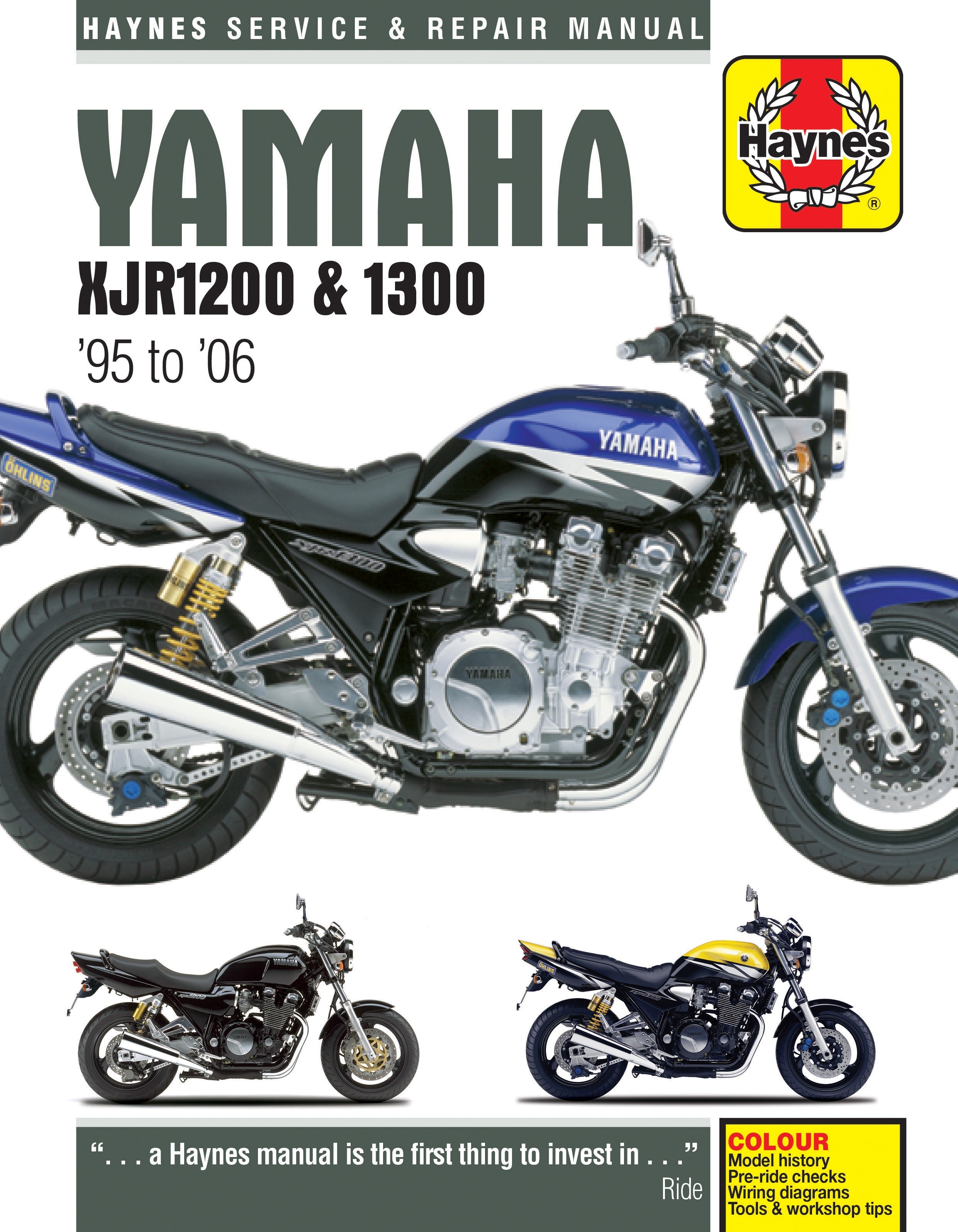 Yamaha XJR1200 &amp; 1300 1995 - 2006