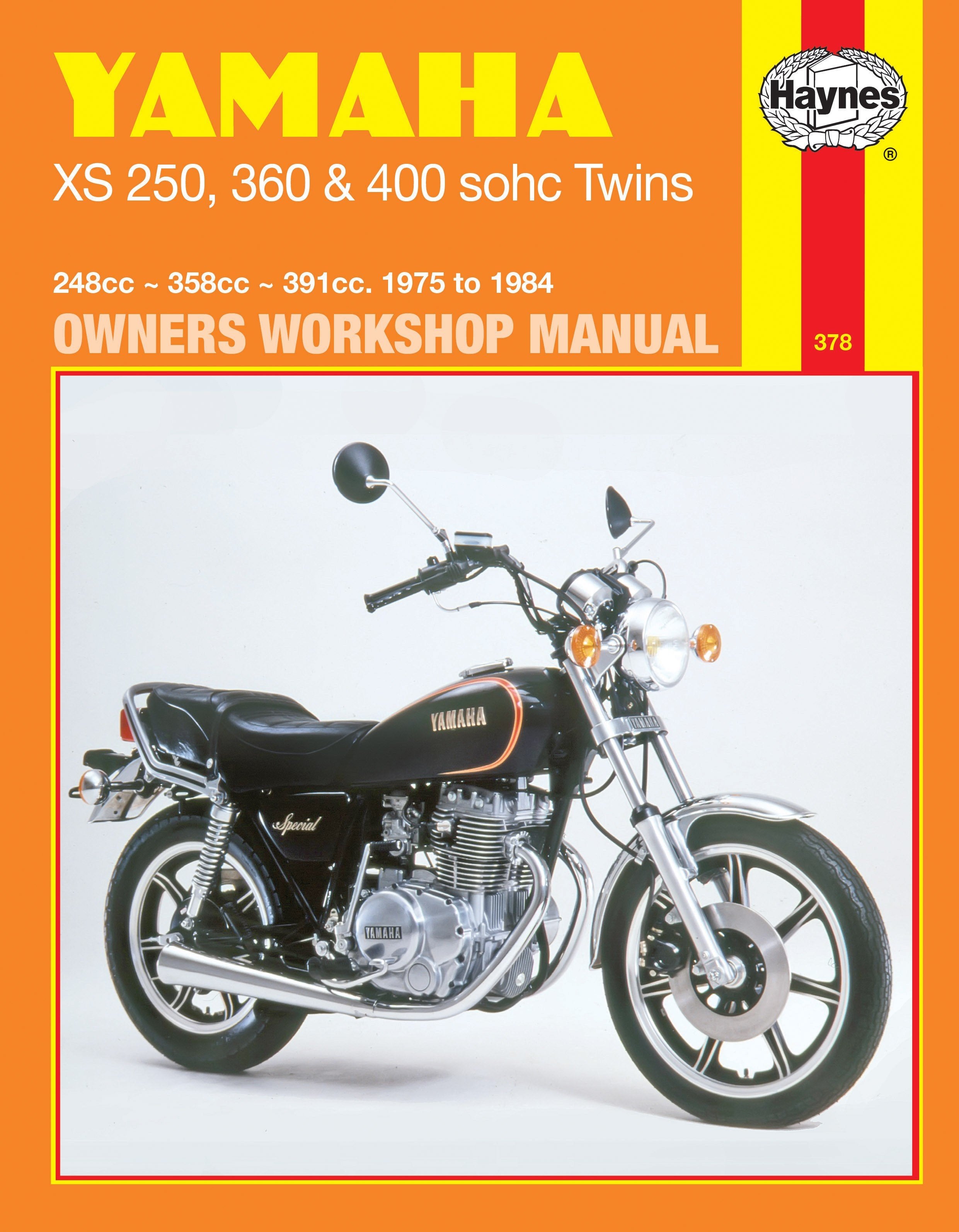 Yamaha XS250, 360 &amp; 400 sohc Twins (75 - 84) Haynes Repair Manual - Digital Edition