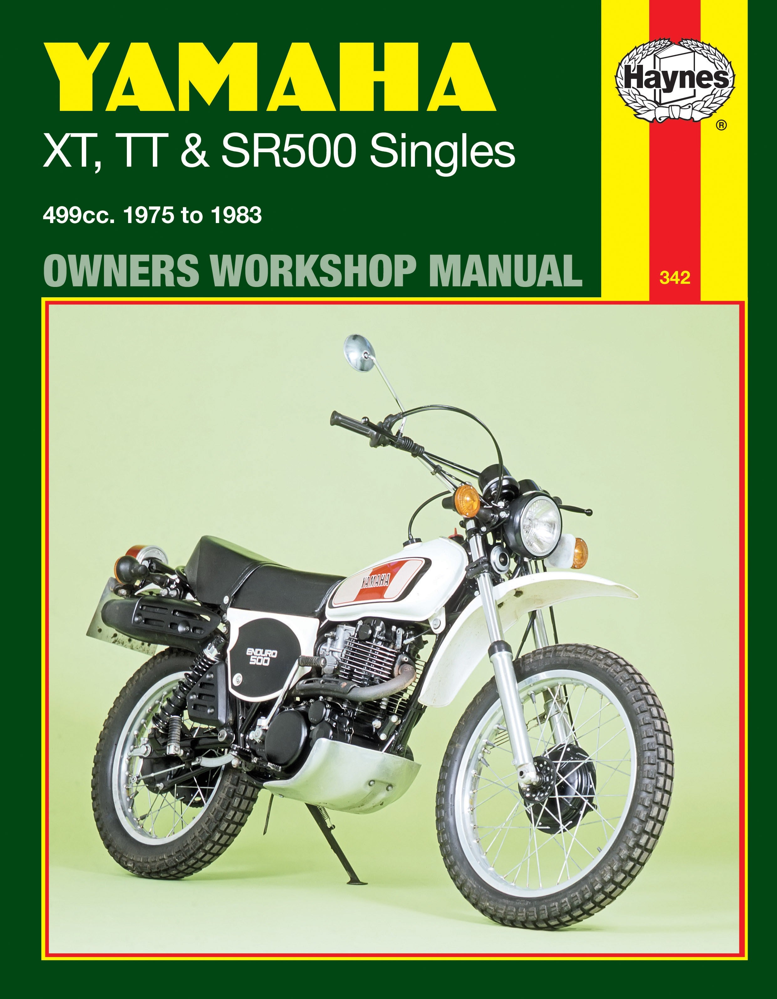 Yamaha XT, TT, SR500 Singles 1975-1983