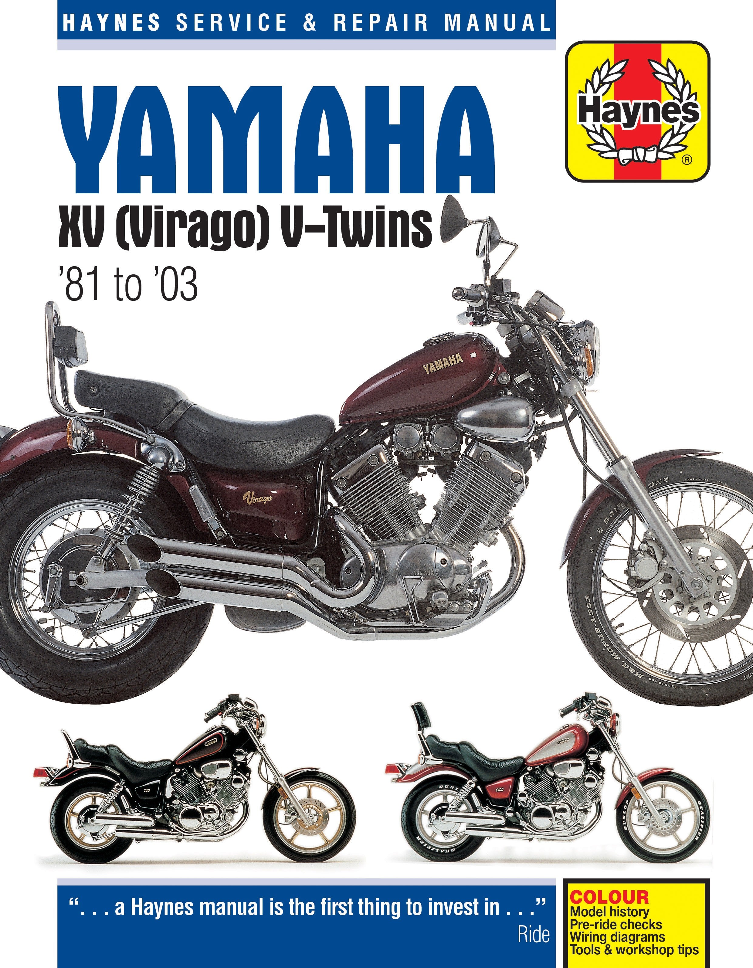 Yamaha XV V-Twins Virago 1981-2003