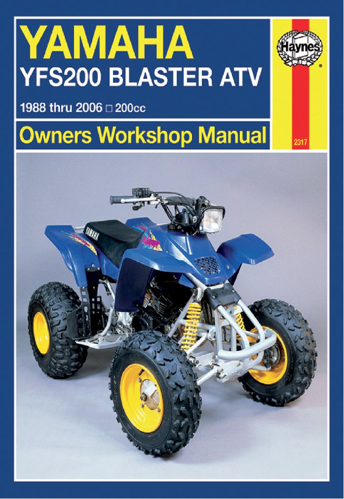 Yamaha YFS200 Blaster ATV 1988-2002