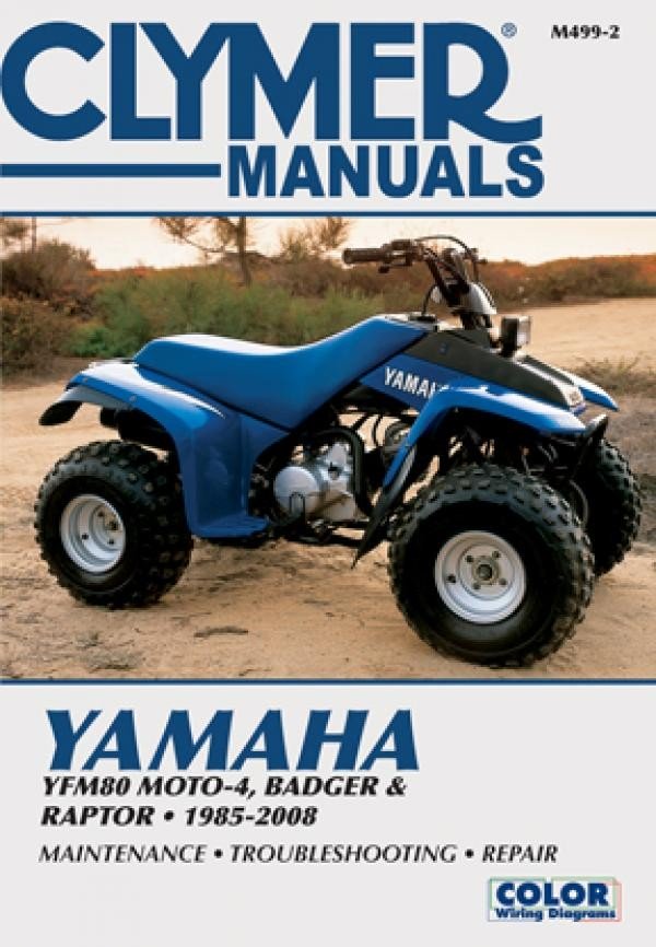 Yamaha YMF80 MOTO-4 Badger & Raptor 1985 - 2008