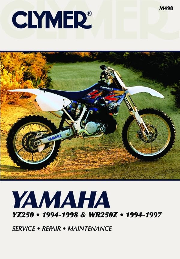 Yamaha YZ250 (1994-1998) & WR250Z (1994-1997) Motorcycle Service Repair Manual Online Manual